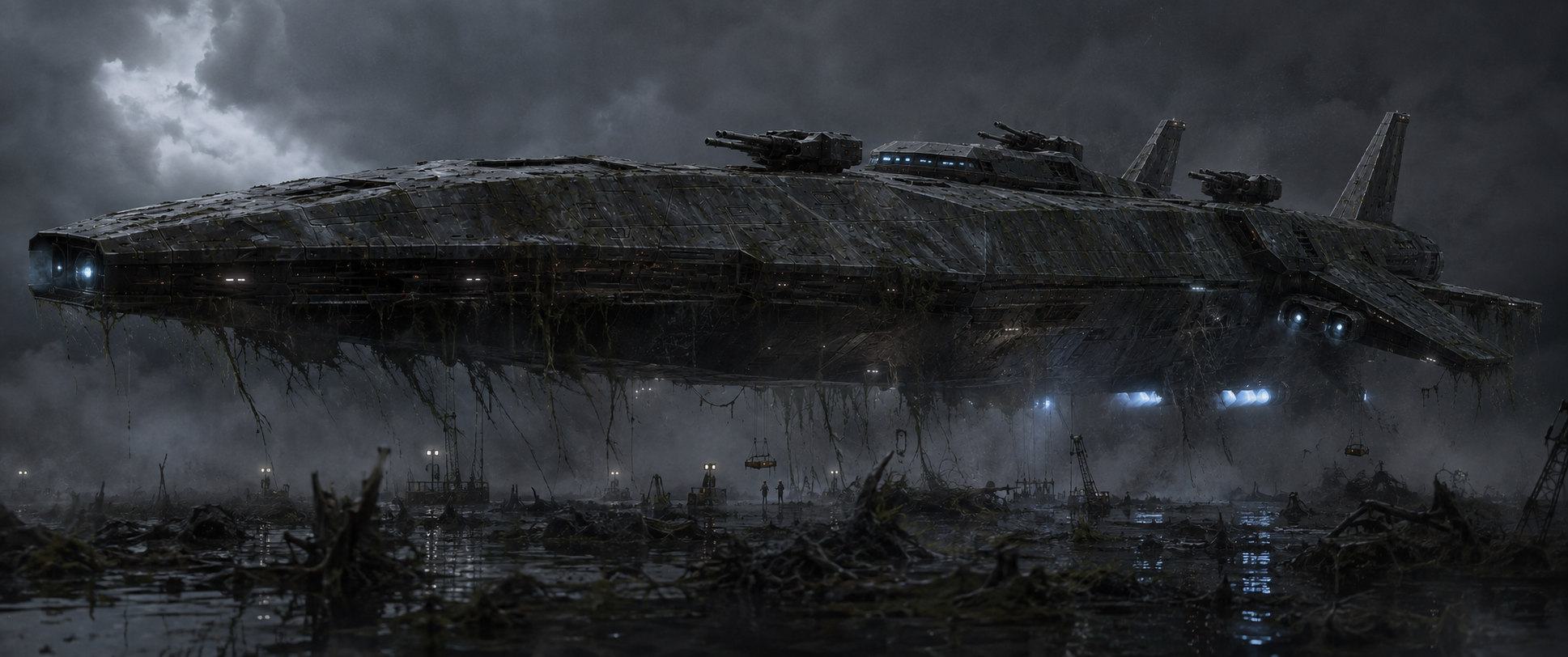 First Lift from the Swamp aboard or featuring the Stubborn Dawn